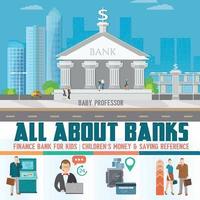 bokomslag All about Banks - Finance Bank for Kids Children's Money & Saving Reference
