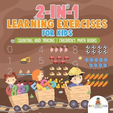 bokomslag 2-in-1 Learning Exercises for Kids