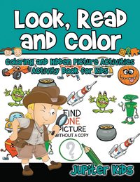 bokomslag Look, Read and Color - Coloring and Hidden Picture Activities