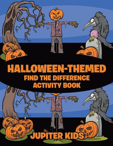 bokomslag Halloween-Themed Find the Difference Activity Book