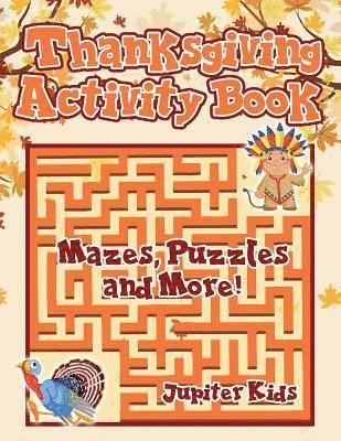 bokomslag Thanksgiving Activity Book