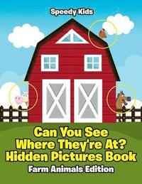 bokomslag Can You See Where They're At? Hidden Pictures Book