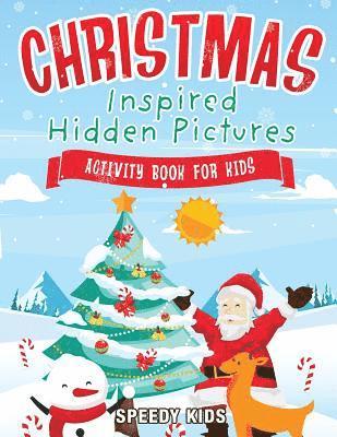 bokomslag Christmas-Inspired Hidden Pictures Activity Book for Kids