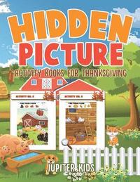 bokomslag Hidden Picture Activity Books for Thanksgiving