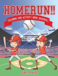 bokomslag Homerun!! Coloring and Activity Book Baseball