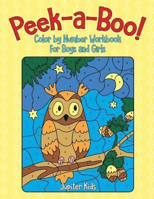 bokomslag Peek-a-Boo! Color by Number Workbook for Boys and Girls
