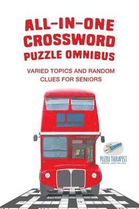 bokomslag All-in-One Crossword Puzzle Omnibus Varied Topics and Random Clues for Seniors