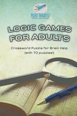 Logic Games for Adults Crossword Puzzle for Brain Help (with 70 Puzzle