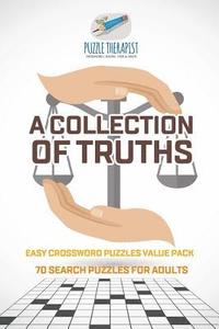 bokomslag Collection of Truths Easy Crossword Puzzles Value Pack 70 Search Puzzles for Adults