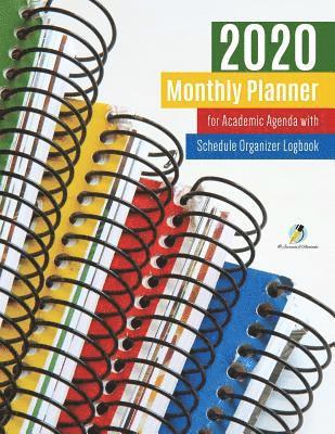 bokomslag 2020 Monthly Planner for Academic Agenda with Schedule Organizer Logbook