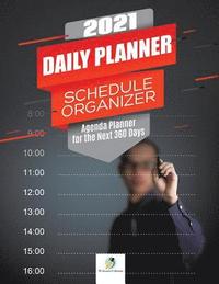 bokomslag 2021 Daily Planner Schedule Organizer