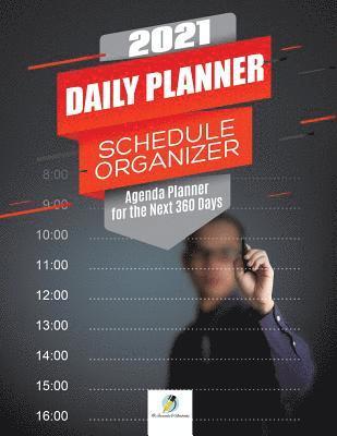 bokomslag 2021 Daily Planner Schedule Organizer