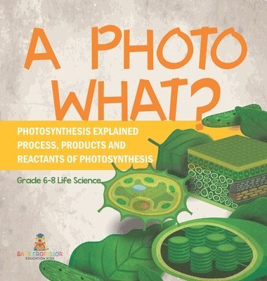 bokomslag A Photo What? Photosynthesis Explained Process, Products and Reactants of Photosynthesis Grade 6-8 Life Science