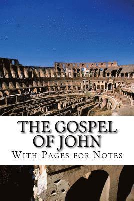 bokomslag The Gospel of John With Pages for Notes