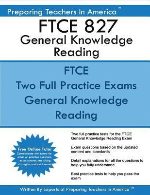 FTCE 827 General Knowledge Reading: FTCE General Knowledge GKT Reading 1