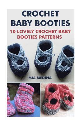 Crochet Baby Booties: 10 Lovely Crochet Baby Booties Patterns 1