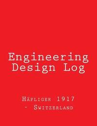 bokomslag Engineering Design Log: Red Cover, 368 pages