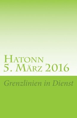 bokomslag Hatonn (5. Marz 2016)