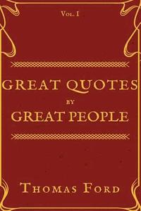bokomslag Great Quotes by Great People