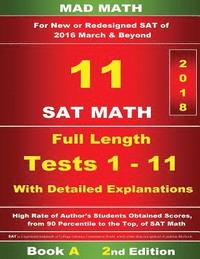 bokomslag Book A Redesigned SAT Math Tests 1-11
