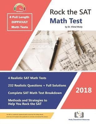 bokomslag Rock the SAT Math Test: 4 Difficult Tests