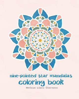 Nine-pointed Star Mandalas, Coloring Book 1