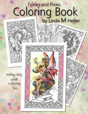 bokomslag Fairies and Pixies Coloring Book: Soothing, Calming, adult coloring fun