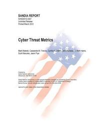 bokomslag Cyber Threat Metrics