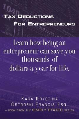 bokomslag Tax Deductions for Entrepreneurs