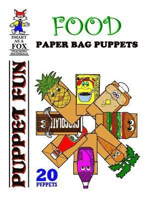 bokomslag Food Paper Bag Puppets