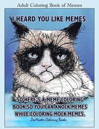 bokomslag Adult Coloring Book of Memes