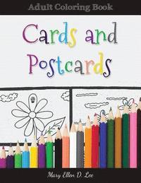 bokomslag Cards And Postcards: Adult Coloring Book
