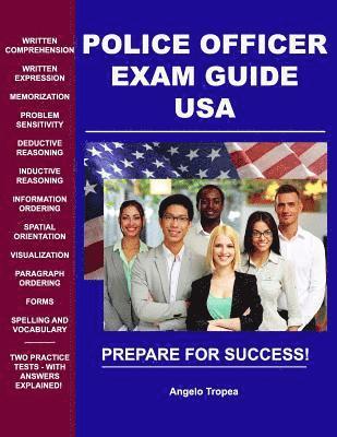 bokomslag Police Officer Exam Guide - USA