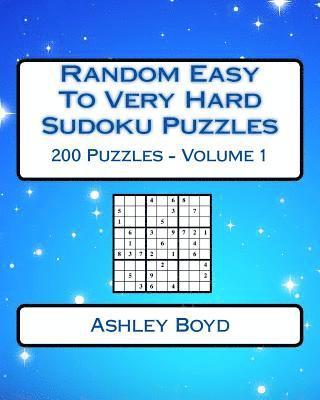 Random Easy To Very Hard Sudoku Puzzles 1