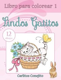 bokomslag Libro para colorear Lindos Gatitos: 12 dibujos