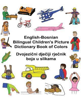 English-Bosnian Bilingual Children's Picture Dictionary Book of Colors 1