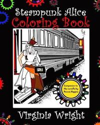 bokomslag Steampunk Alice Coloring Book