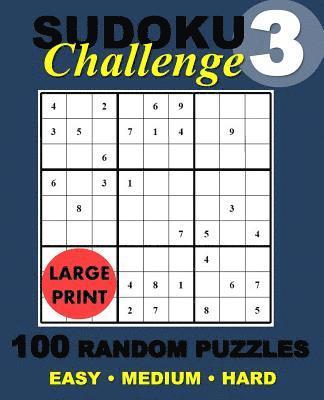 Suduko Challange - Suduko Challange #3: Suduko Challange Random Puzzles, Häftad