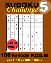 bokomslag Sudoku Challenge #5: 100 Random Sudoku Puzzles