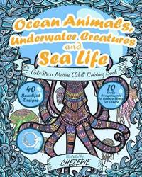 bokomslag ANTI-STRESS Marine Adult Colouring Book: Ocean Animals, Underwater Creatures and Sea Life