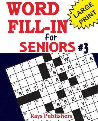 bokomslag Word Fill-ins for Seniors 3