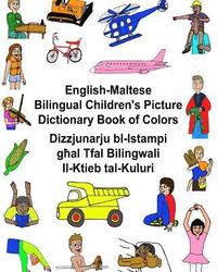bokomslag English-Maltese Bilingual Children's Picture Dictionary Book of Colors
