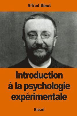 Introduction à la psychologie expérimentale