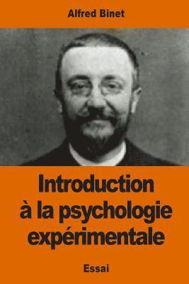 Introduction à la psychologie expérimentale 1