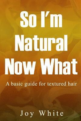 bokomslag So I'm Natural Now What: A basic guide for textured hair