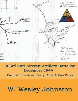 W. Wesley Johnston - 203rd Anti-Aircraft Artillery Battalion: December 1944, Häftad