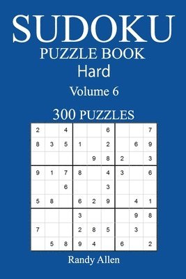Randy Allen - 300 Hard Sudoku Puzzle Book, Häftad. Tillgänglighet: Tillfälligt slut