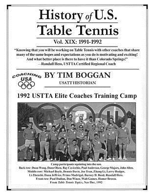 Tim Boggan - History of U.S. Table Tennis Volume 19, Häftad