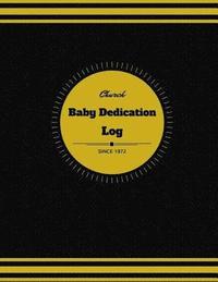 bokomslag Church Baby Dedication Log