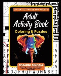 bokomslag Adult Activity Book Amazing Animals